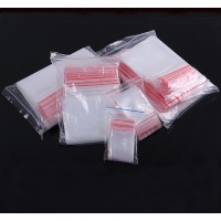 High quality cheap printing PE ziplock bag clear plastic bag with zipper