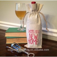 Jute Gift Wine Bottle Bags